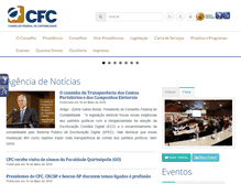 Tablet Screenshot of cfc.org.br